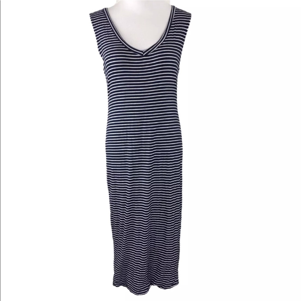 Leith Nordstrom Woman’s Large Midi Dress Blue